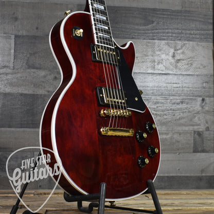 Gibson Les Paul Custom 70s - Wine Red with Gibson Hardshell Case