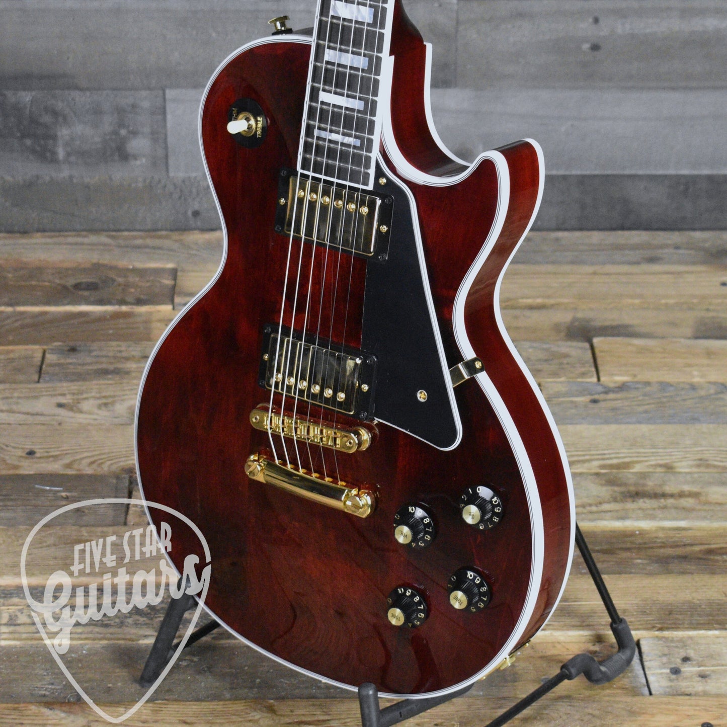 Gibson Les Paul Custom 70s - Wine Red with Gibson Hardshell Case