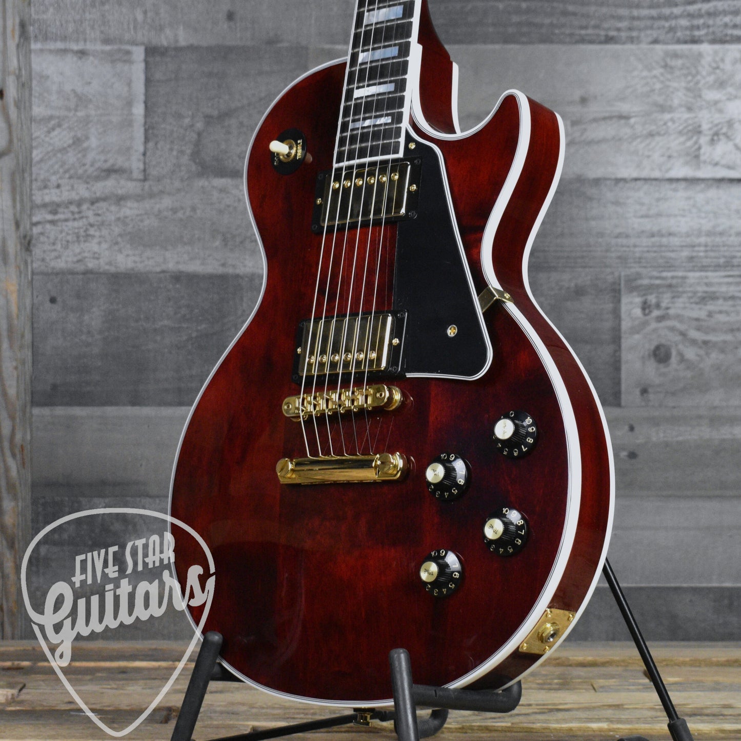 Gibson Les Paul Custom 70s - Wine Red with Gibson Hardshell Case
