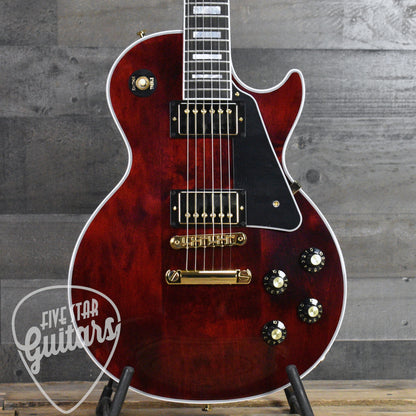 Gibson Les Paul Custom 70s - Wine Red with Gibson Hardshell Case