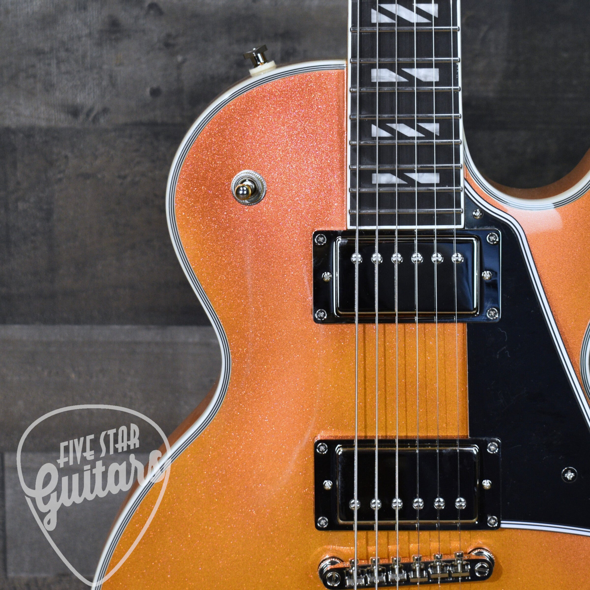 Epiphone Futura Les Paul Custom - Firestorm Shift with Gigbag
