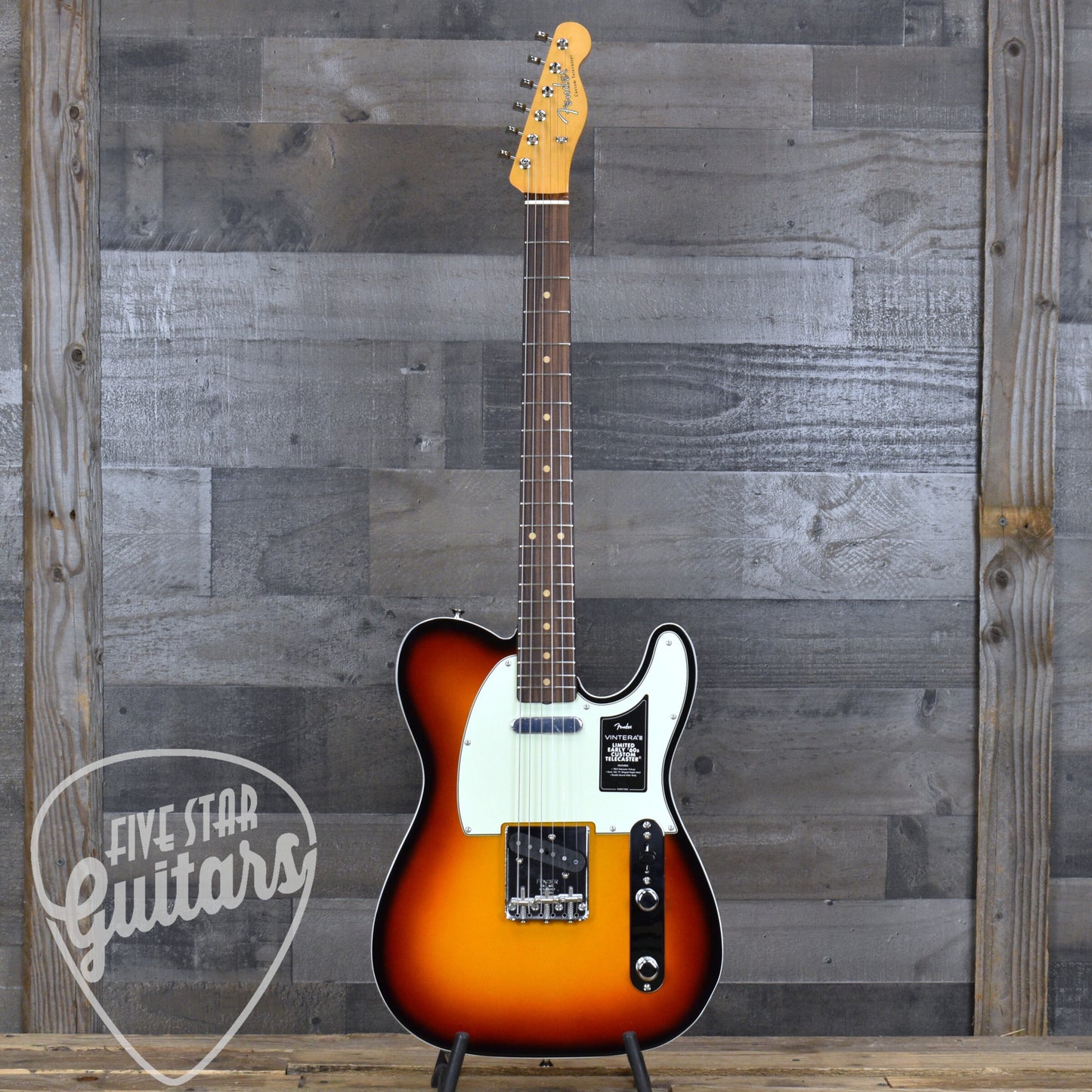 Fender Limited Edition Vintera III Early 60s Telecaster  Custom - 3-Color Sunburst with Gigbag