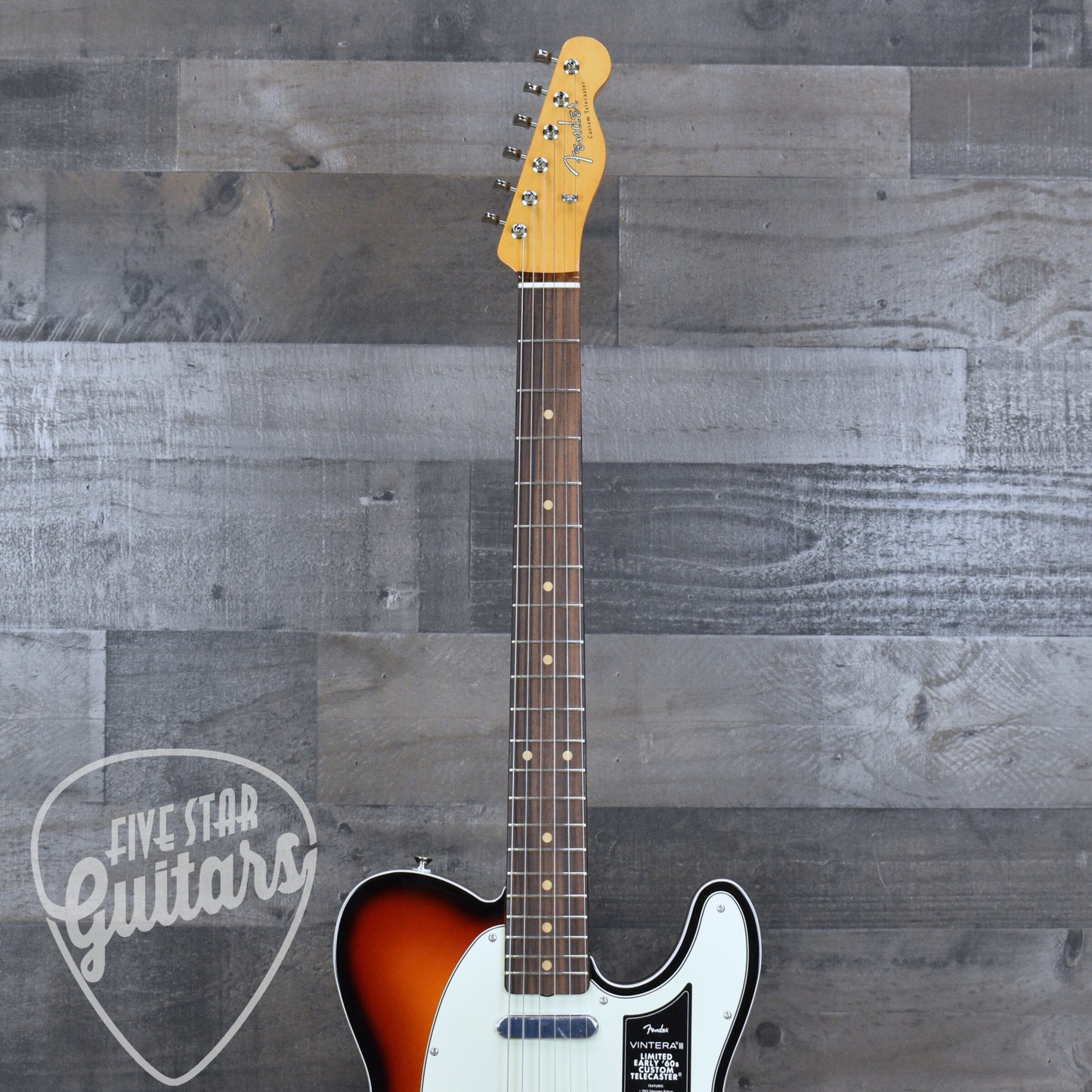 Fender Limited Edition Vintera III Early 60s Telecaster  Custom - 3-Color Sunburst with Gigbag