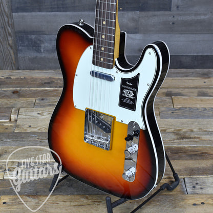 Fender Limited Edition Vintera III Early 60s Telecaster  Custom - 3-Color Sunburst with Gigbag