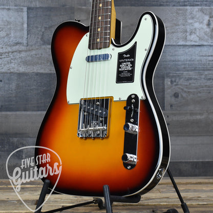 Fender Limited Edition Vintera III Early 60s Telecaster  Custom - 3-Color Sunburst with Gigbag