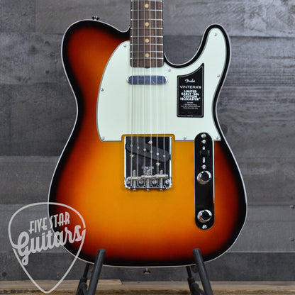 Fender Limited Edition Vintera III Early 60s Telecaster  Custom - 3-Color Sunburst with Gigbag