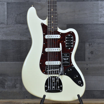 Fender Vintera  III Early 60s Bass VI - Olympic White with Gigbag