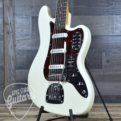 Fender Vintera  III Early 60s Bass VI - Olympic White with Gigbag