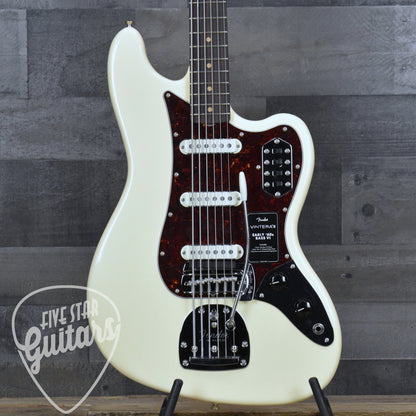 Fender Vintera  III Early 60s Bass VI - Olympic White with Gigbag