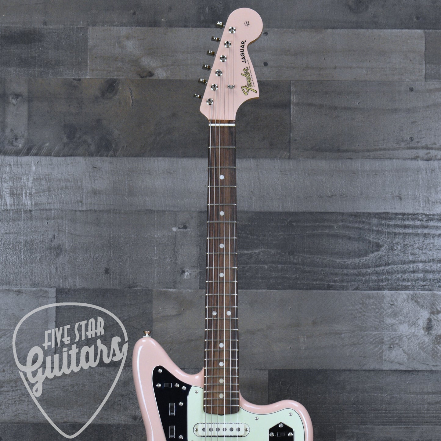Fender Vintera  III Mid 60s Jaguar - Shell Pink with Gigbag