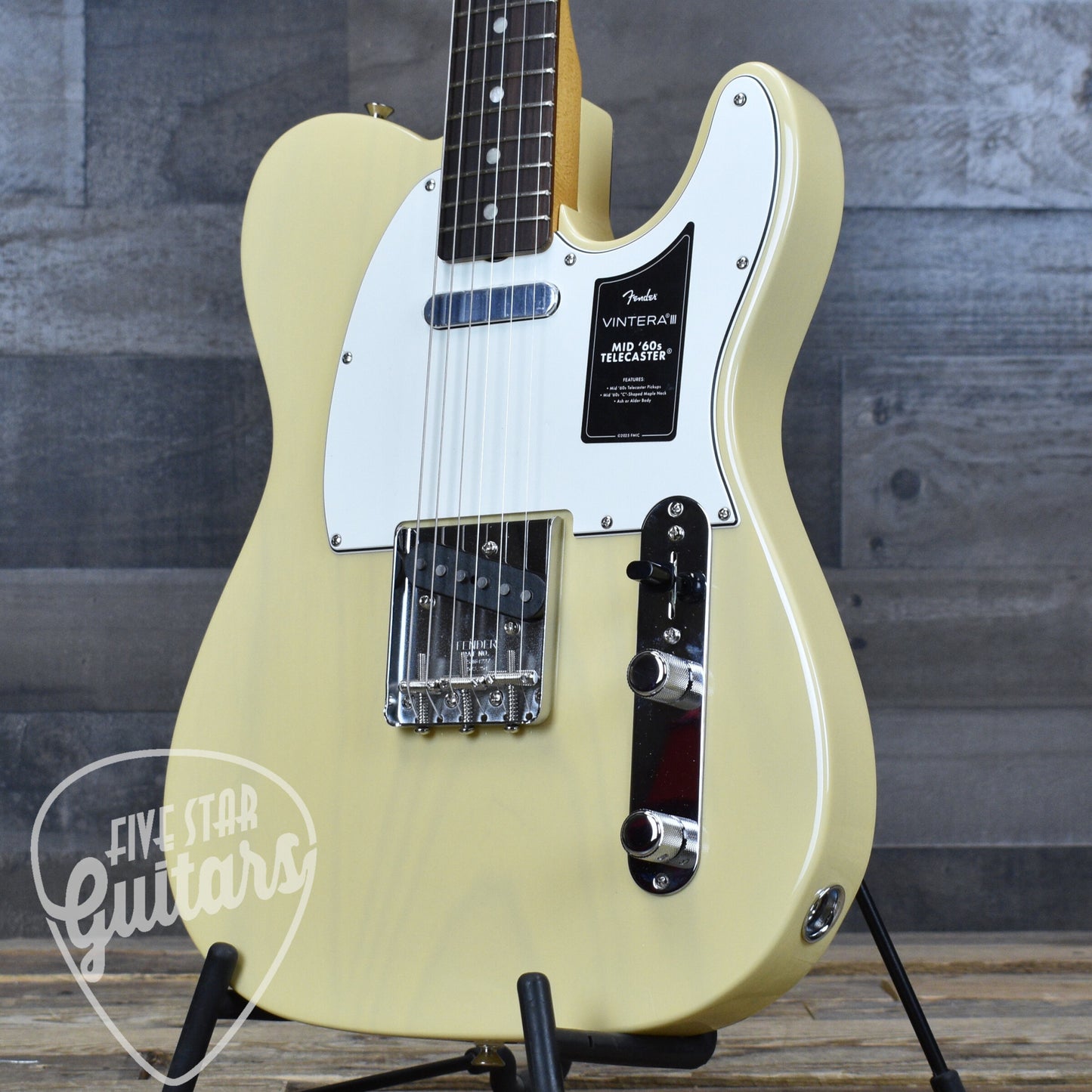Fender Vintera III Mid 60s Telecaster - Vintage Blonde with Gigbag