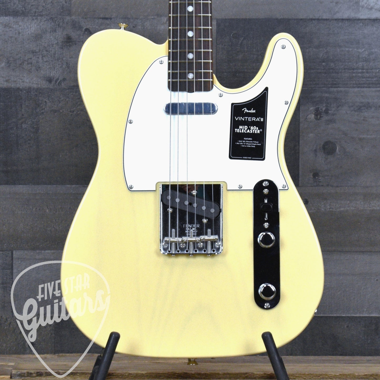 Fender Vintera III Mid 60s Telecaster - Vintage Blonde with Gigbag