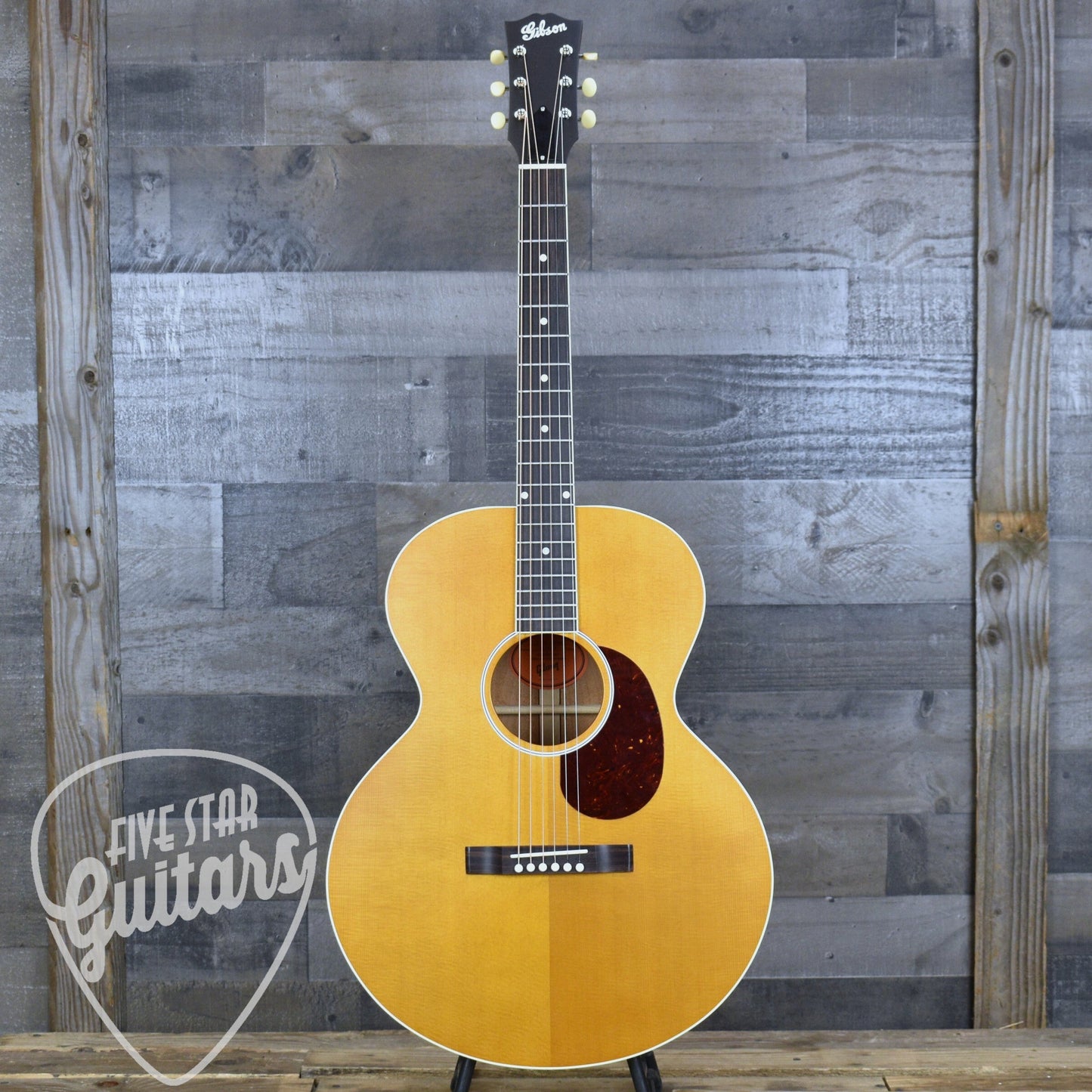 Gibson J-185 Century 12-Fret - Vintage Amber with Hardshell Case