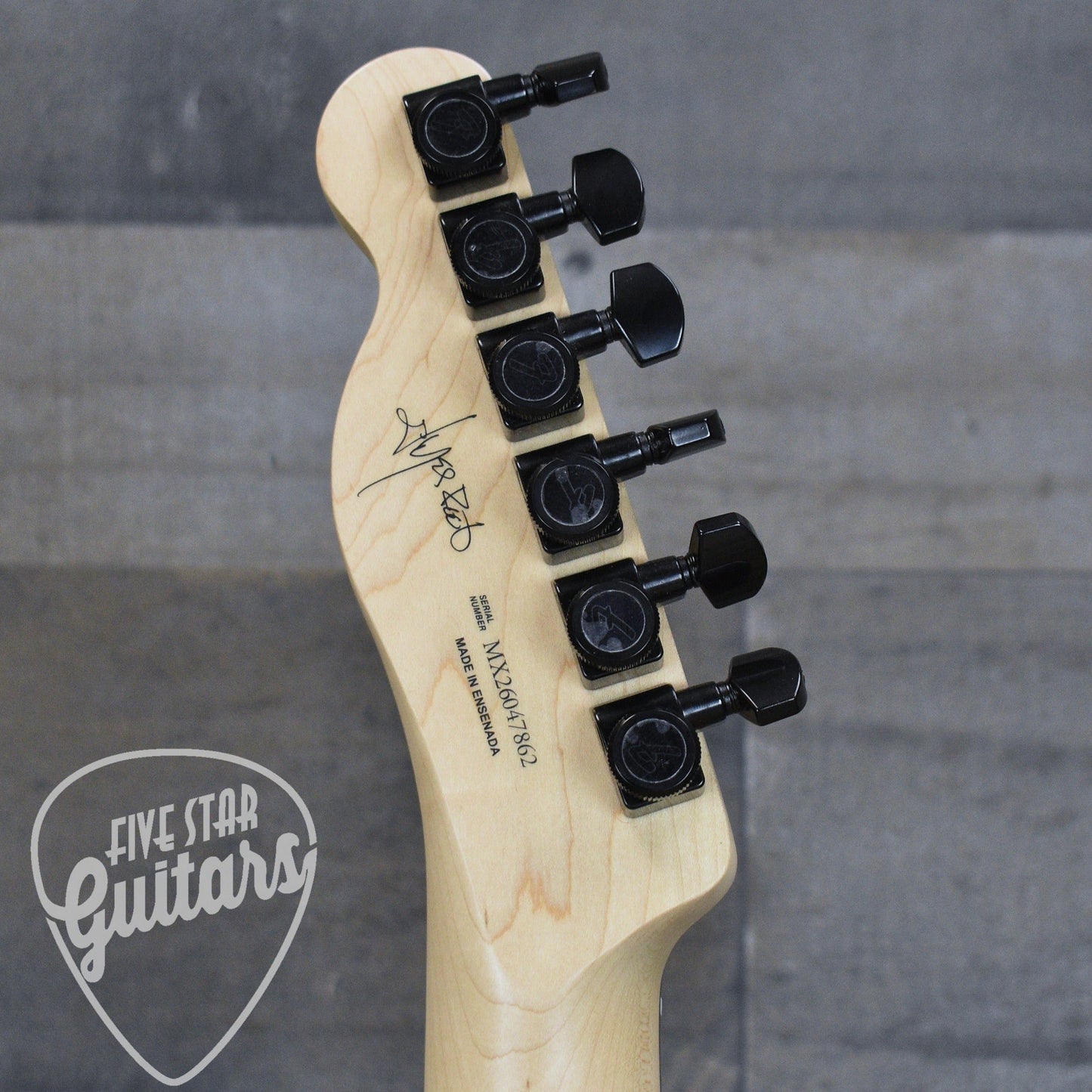 Fender Jim Root Telecaster - Shoreline Gold with Hardshell Case