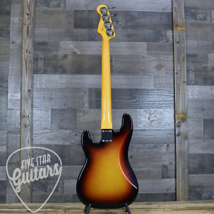 Fender James Jamerson 1962 Precision Bass - 3-Tone Sunburst with Hardshell Case
