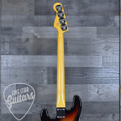 Fender James Jamerson 1962 Precision Bass - 3-Tone Sunburst with Hardshell Case