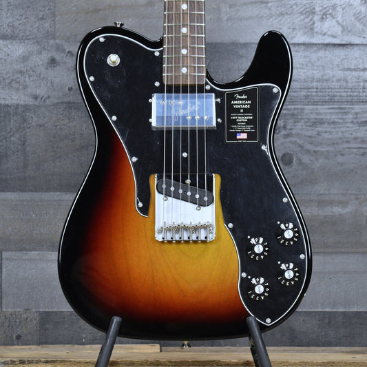 Fender American Vintage II 1977 Telecaster  Custom - 3-Color Sunburst with Hardshell Case
