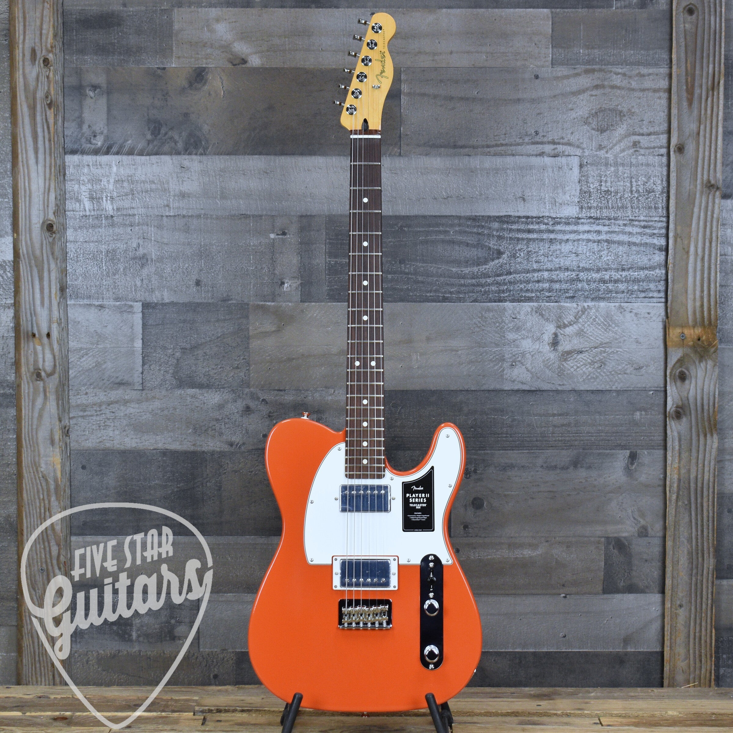 Fender Player II Telecaster HH - Rallye Orange – Five Star Guitars