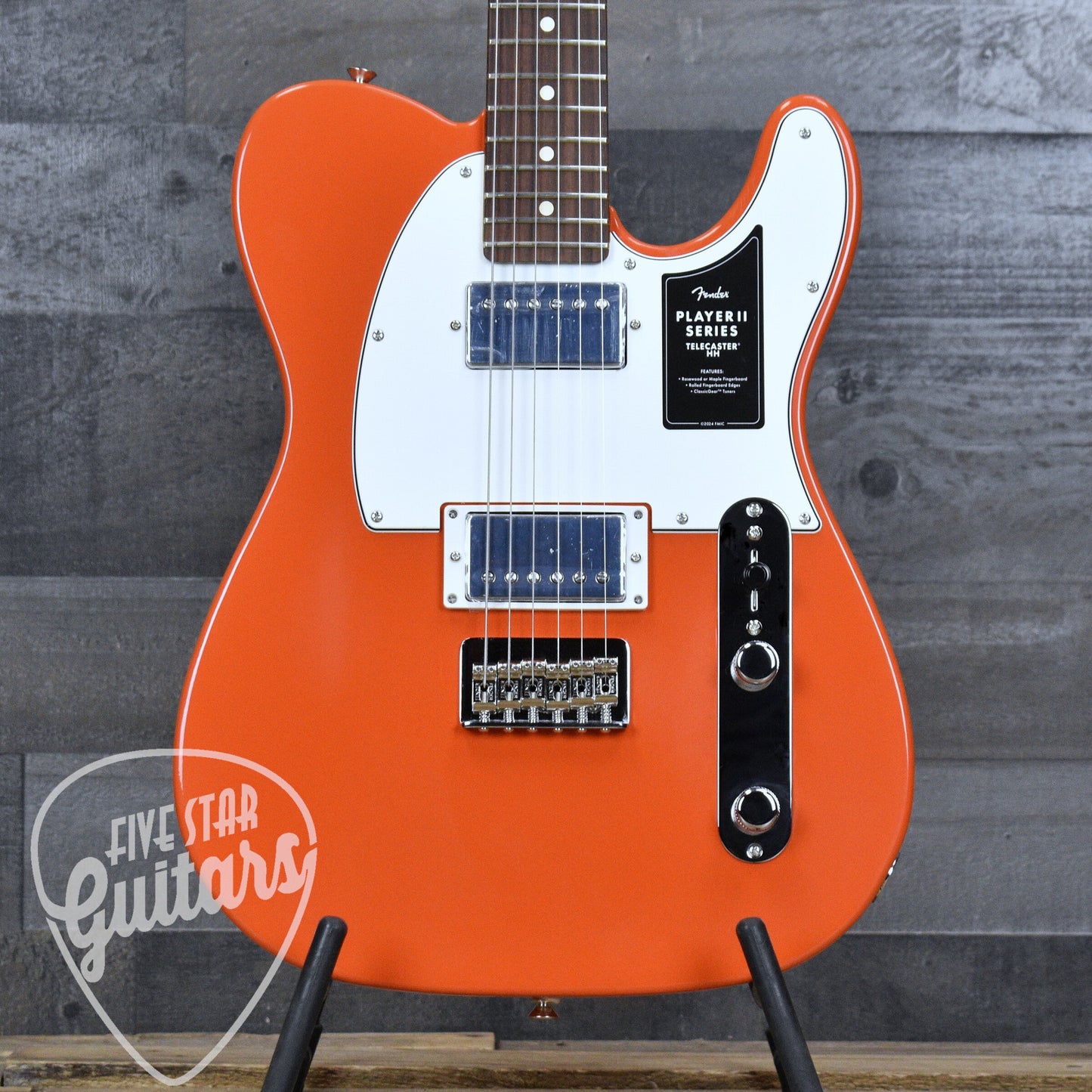 Fender Player II Telecaster  HH - Rallye Orange