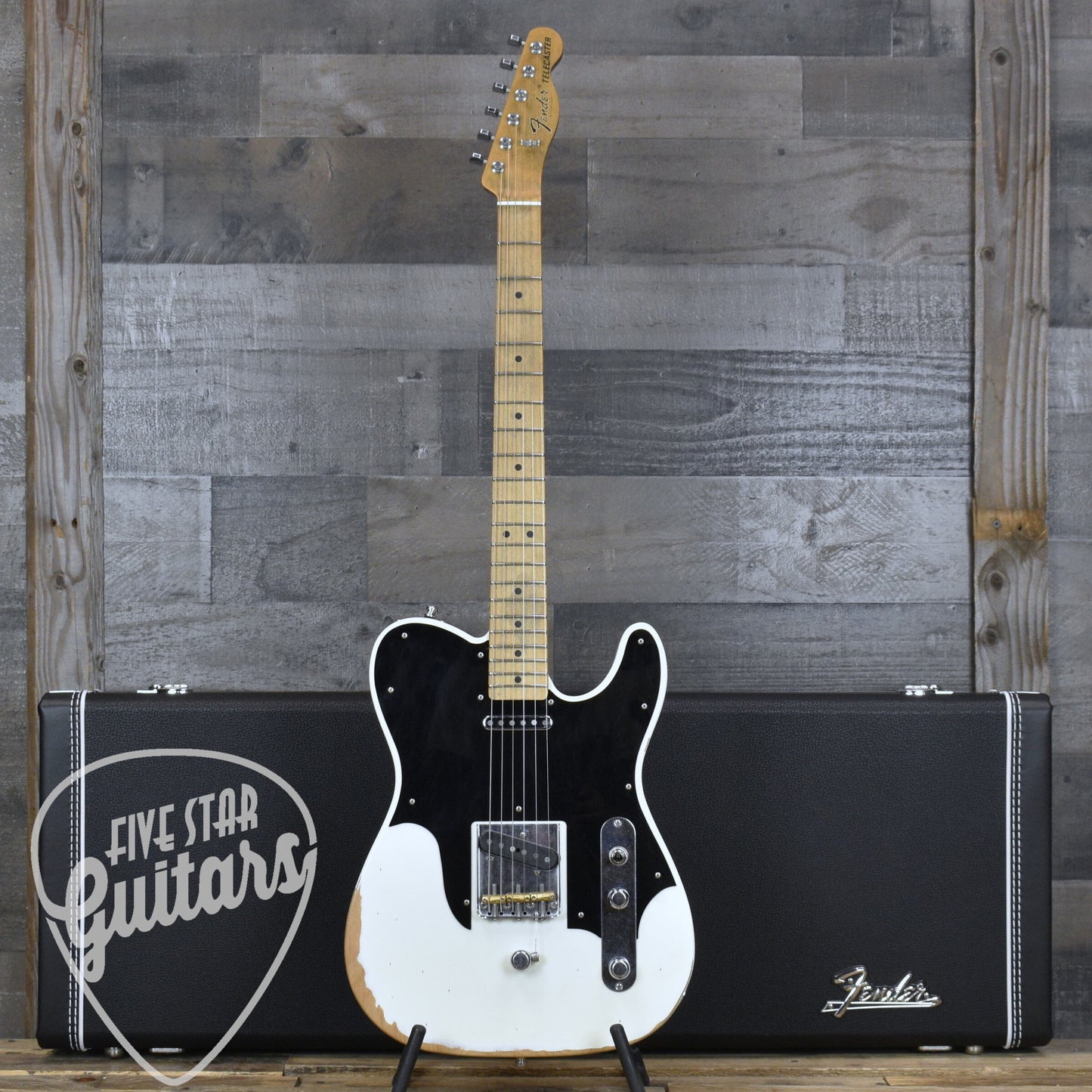 Fender John Osborne Telecaster - Olympic White with Hardshell Case
