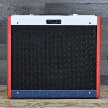 Fender FSR Blues Junior  IV - Color Trio -  Red, White and Blue vinyl