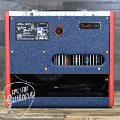 Fender FSR Blues Junior  IV - Color Trio -  Red, White and Blue vinyl