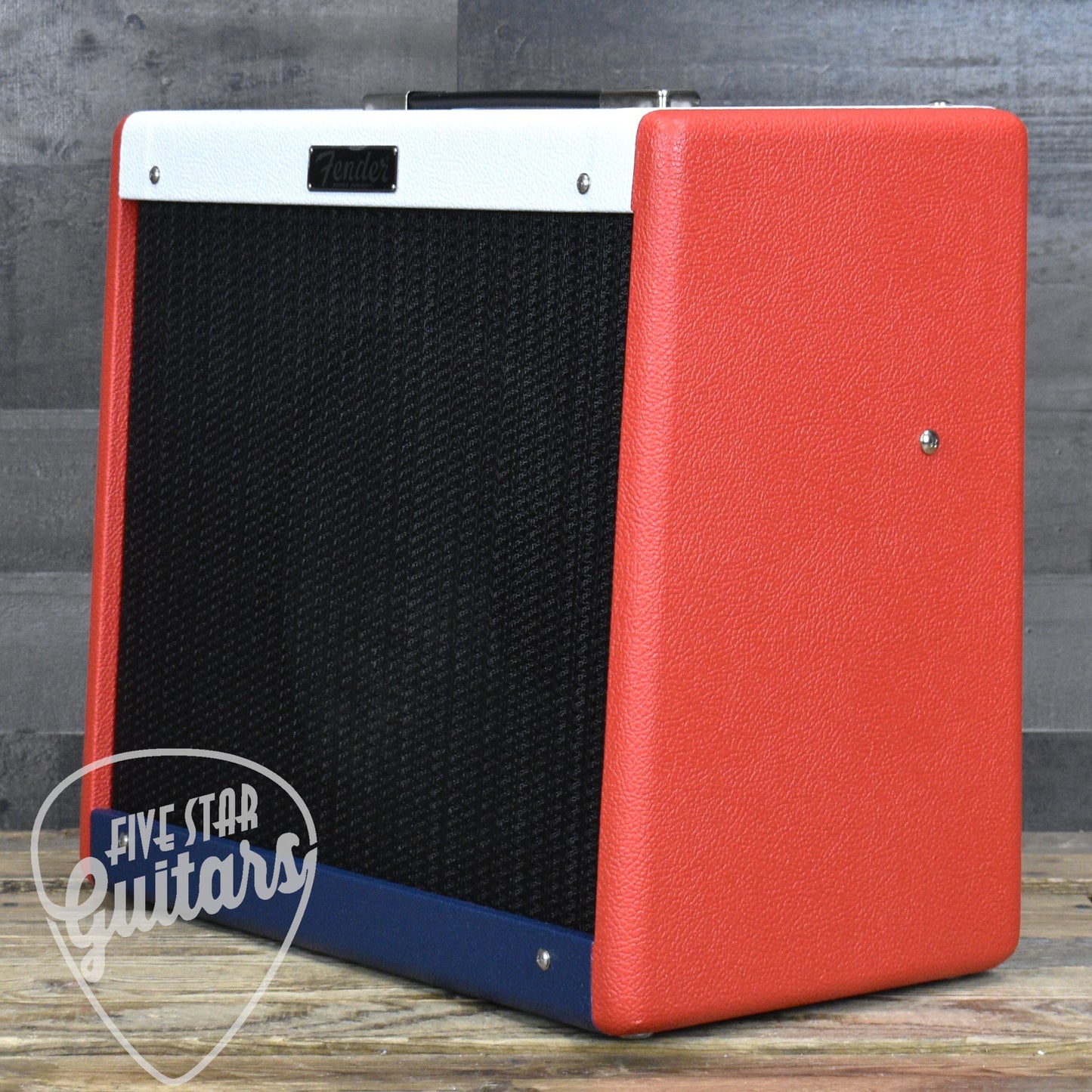 Fender FSR Blues Junior  IV - Color Trio -  Red, White and Blue vinyl