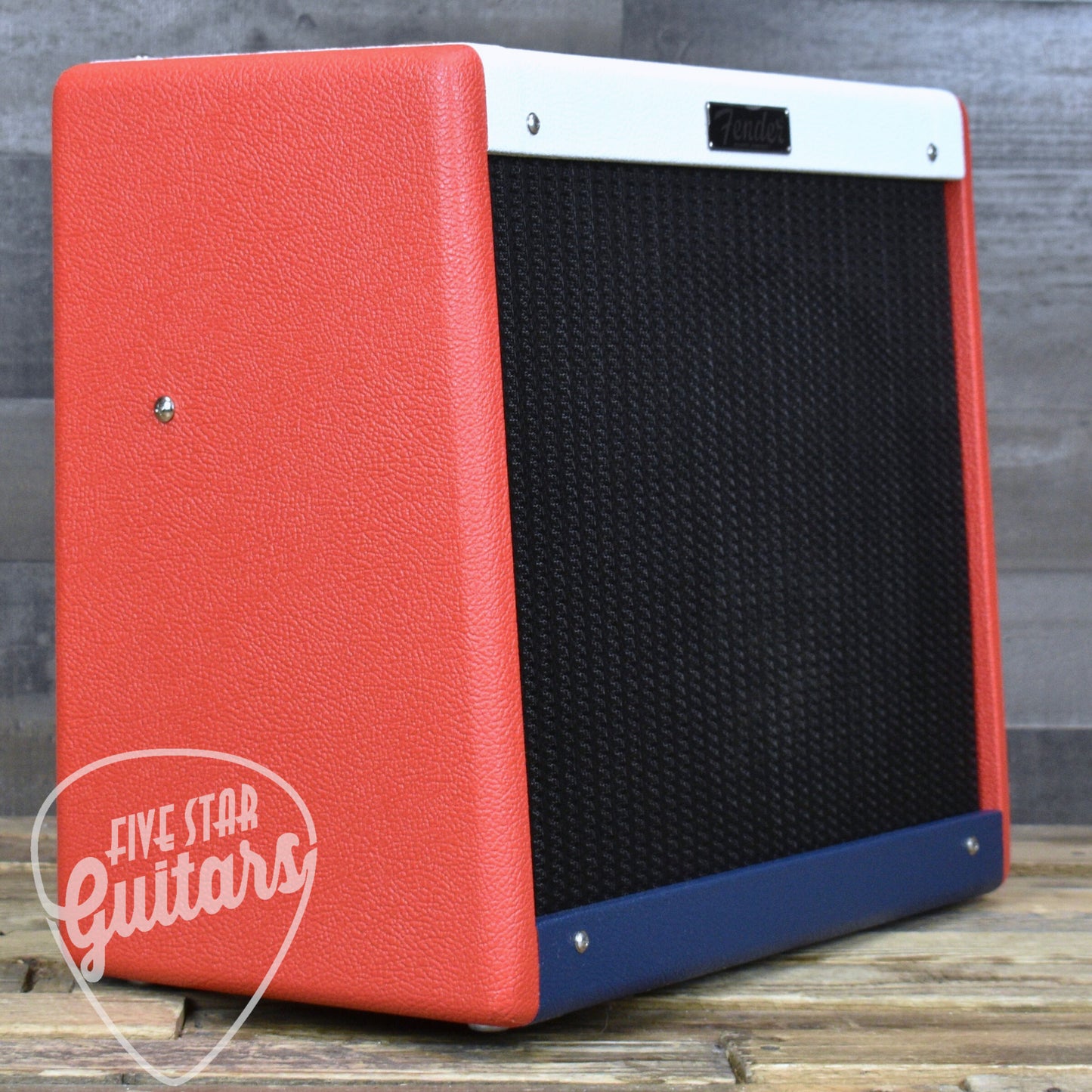 Fender FSR Blues Junior  IV - Color Trio -  Red, White and Blue vinyl