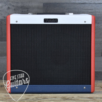 Fender FSR Blues Junior  IV - Color Trio -  Red, White and Blue vinyl