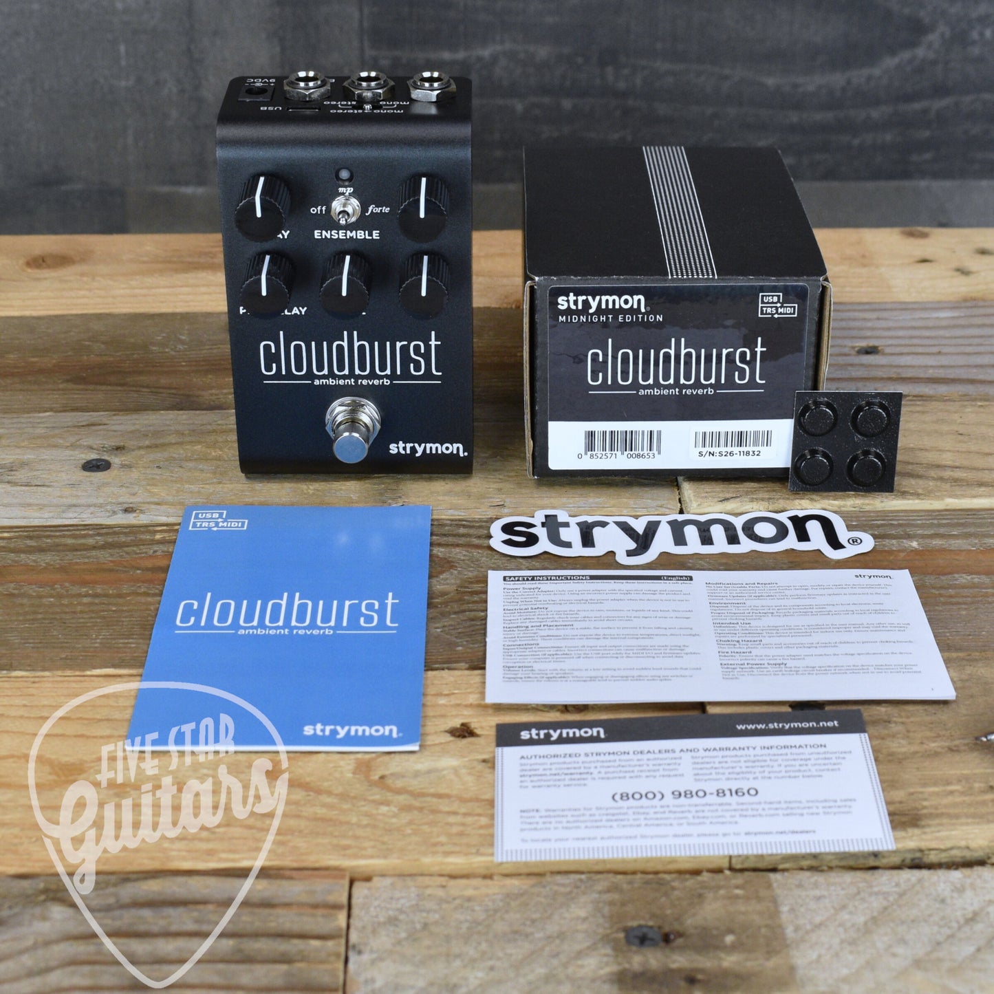 Strymon Blackout Edition Cloudburst