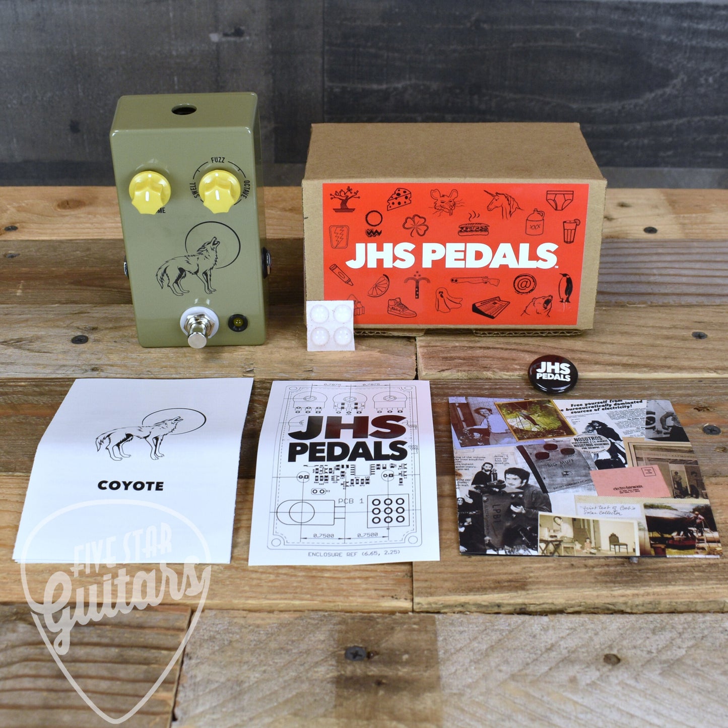 JHS Coyote Fuzz Pedal