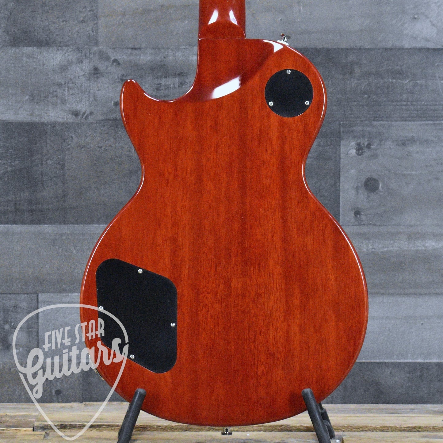 Epiphone Futura Les Paul Custom Figured - Rally Red with Gigbag