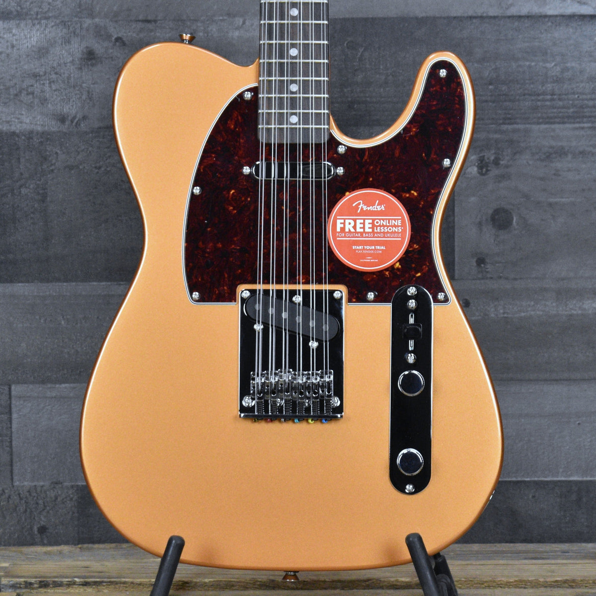 Squier Paranormal Troy Van Leeuwen Telecaster XII - Copper