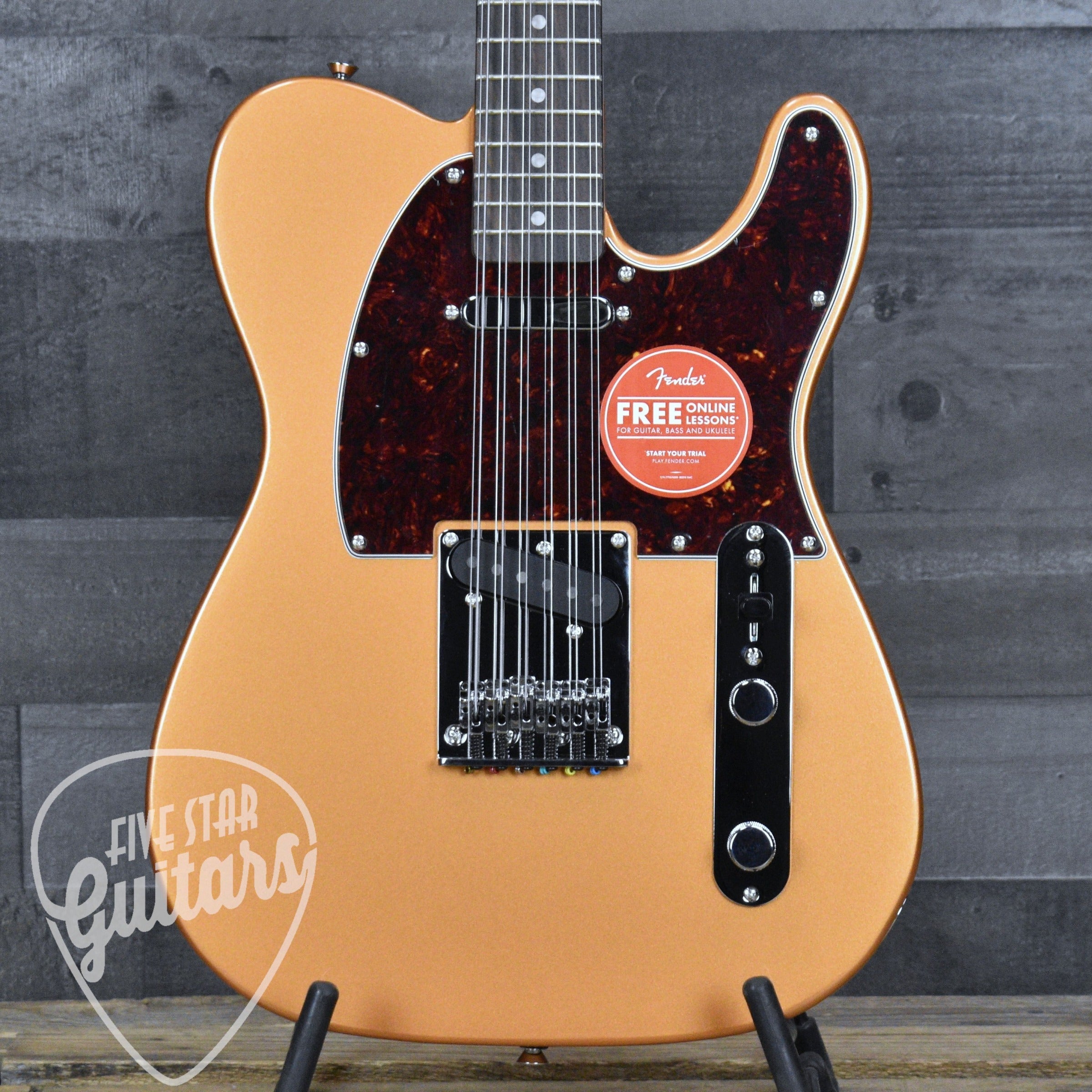 Squier Paranormal Troy Van Leeuwen Telecaster XII - Copper – Five