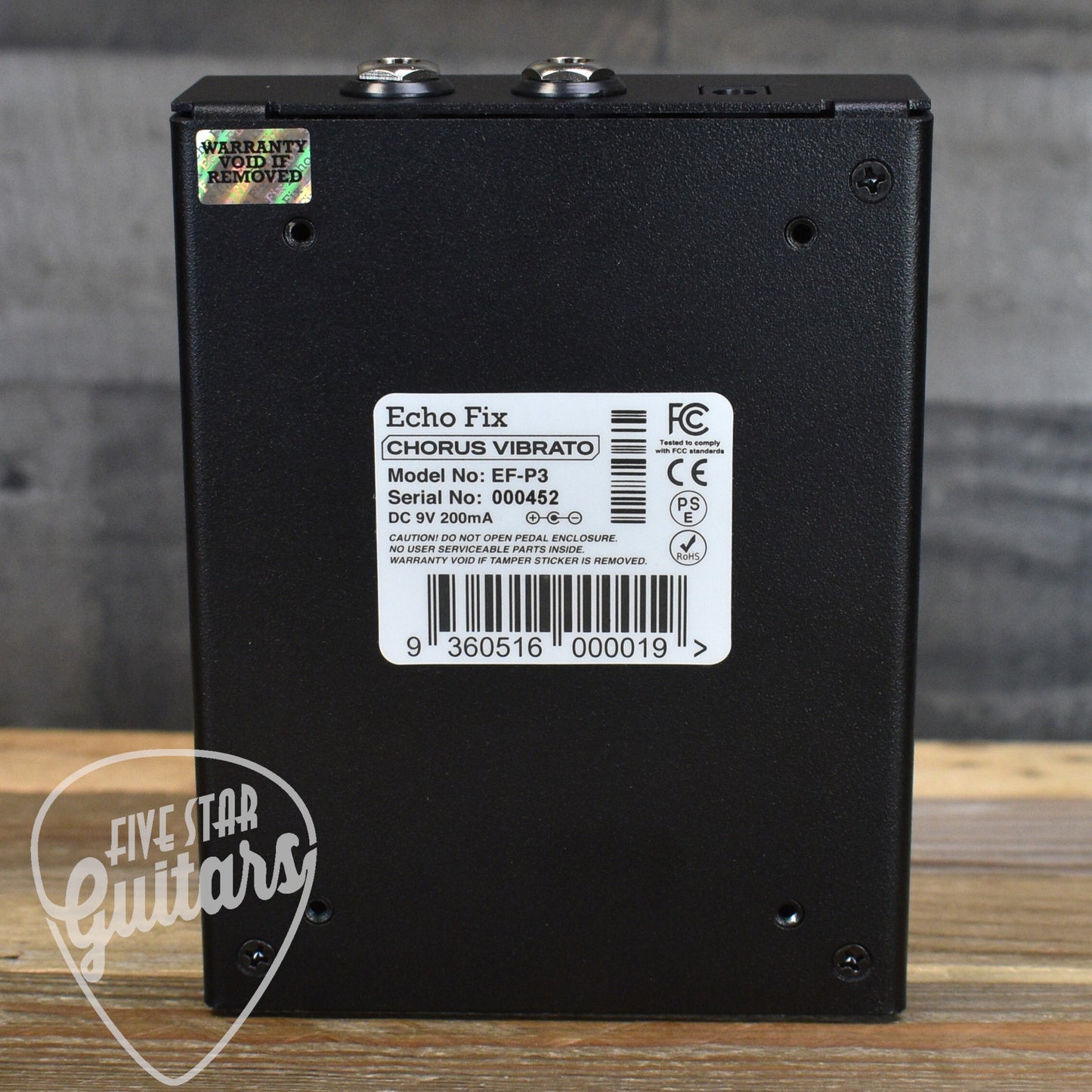 Echo Fix EF-P3 Chorus Vibrato Pedal