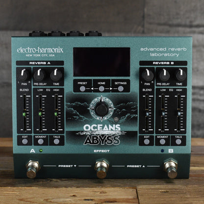 Electro-Harmonix Oceans Abyss Reverb Pedal