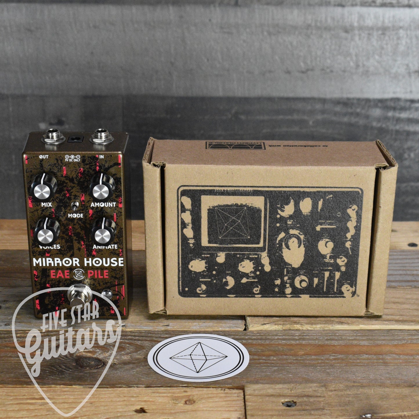 Electronic Audio Experiements Mirror House Pitch Shifting Pedal