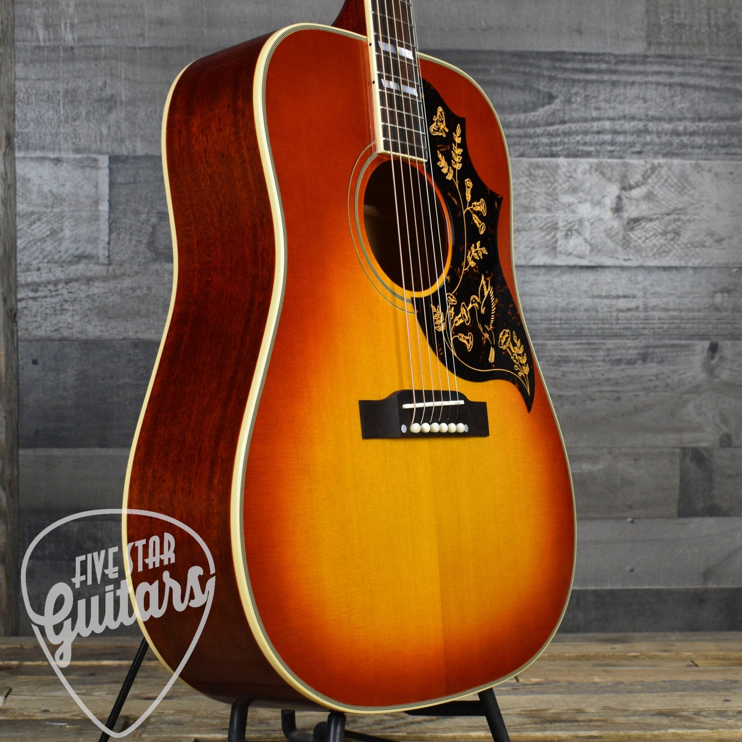 Epiphone 1960 Hummingbird Reissue - Heritage Cherry Sunburst with Hardshell Case