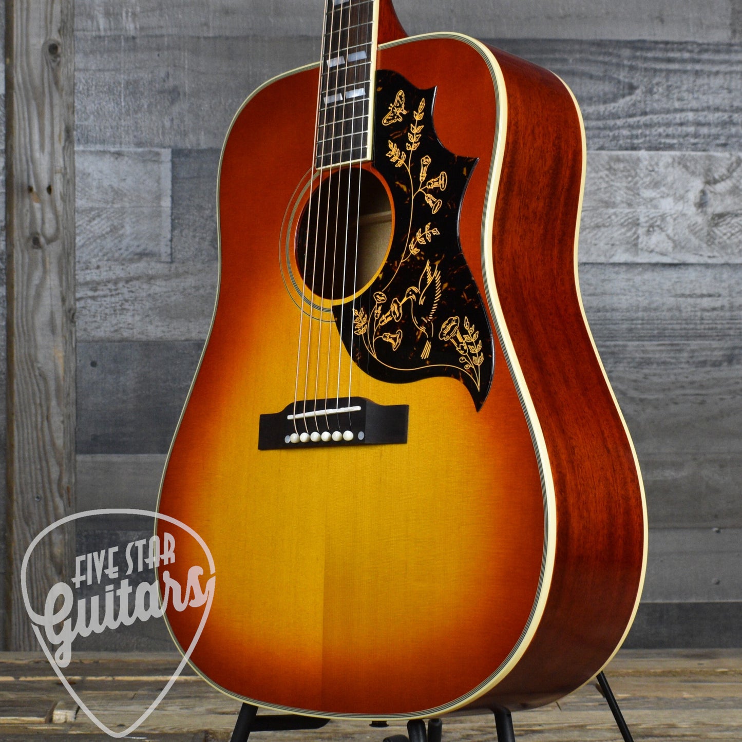Epiphone 1960 Hummingbird Reissue - Heritage Cherry Sunburst with Hardshell Case