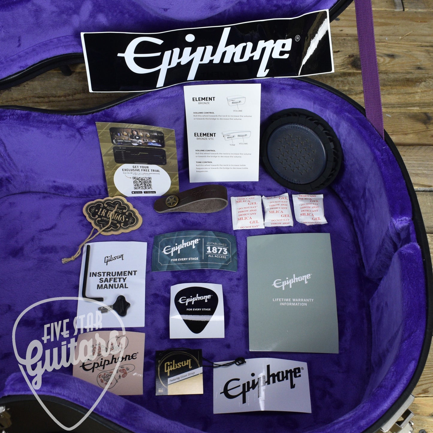 Epiphone 1960 Hummingbird Reissue - Heritage Cherry Sunburst with Hardshell Case