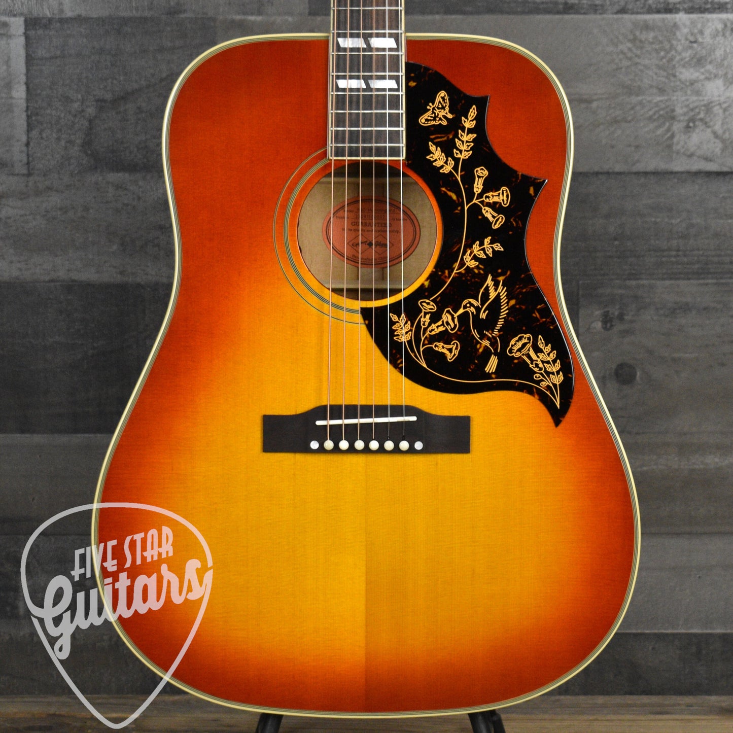 Epiphone 1960 Hummingbird Reissue - Heritage Cherry Sunburst with Hardshell Case