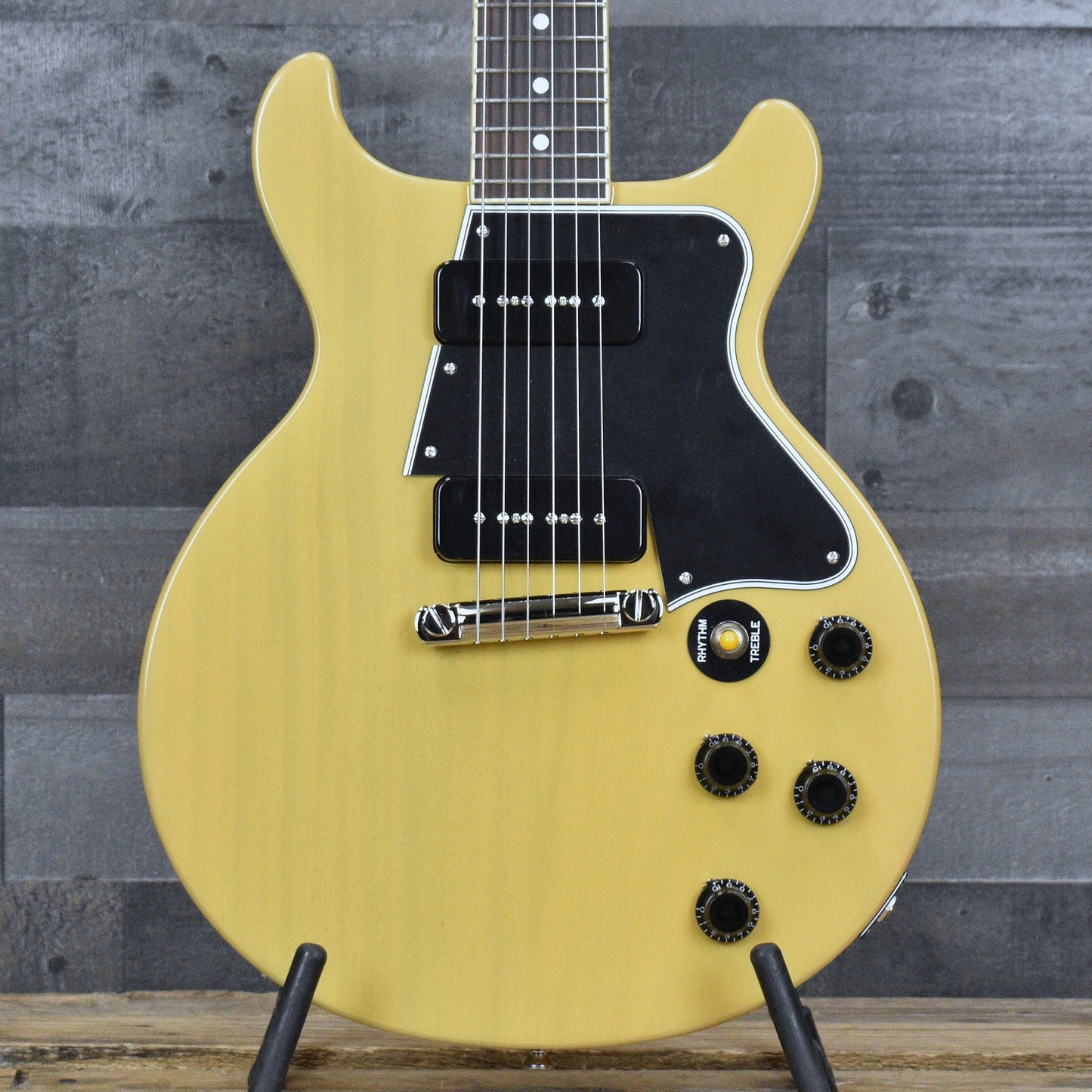Epiphone 1960 Les Paul Special Double Cut Reissue - TV Yellow with Hardshell Case
