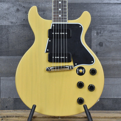 Epiphone 1960 Les Paul Special Double Cut Reissue - TV Yellow with Hardshell Case