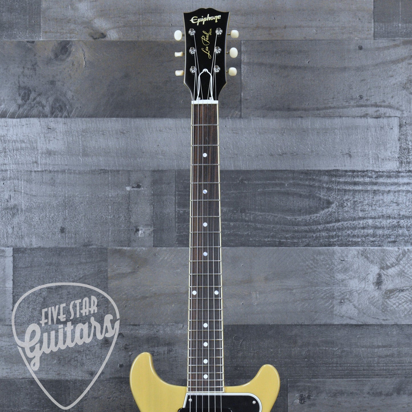 Epiphone 1960 Les Paul Special Double Cut Reissue - TV Yellow with Hardshell Case