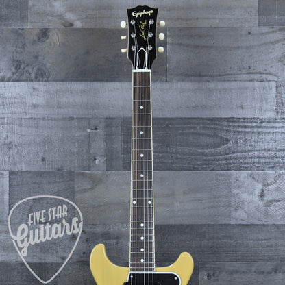 Epiphone 1960 Les Paul Special Double Cut Reissue - TV Yellow with Hardshell Case