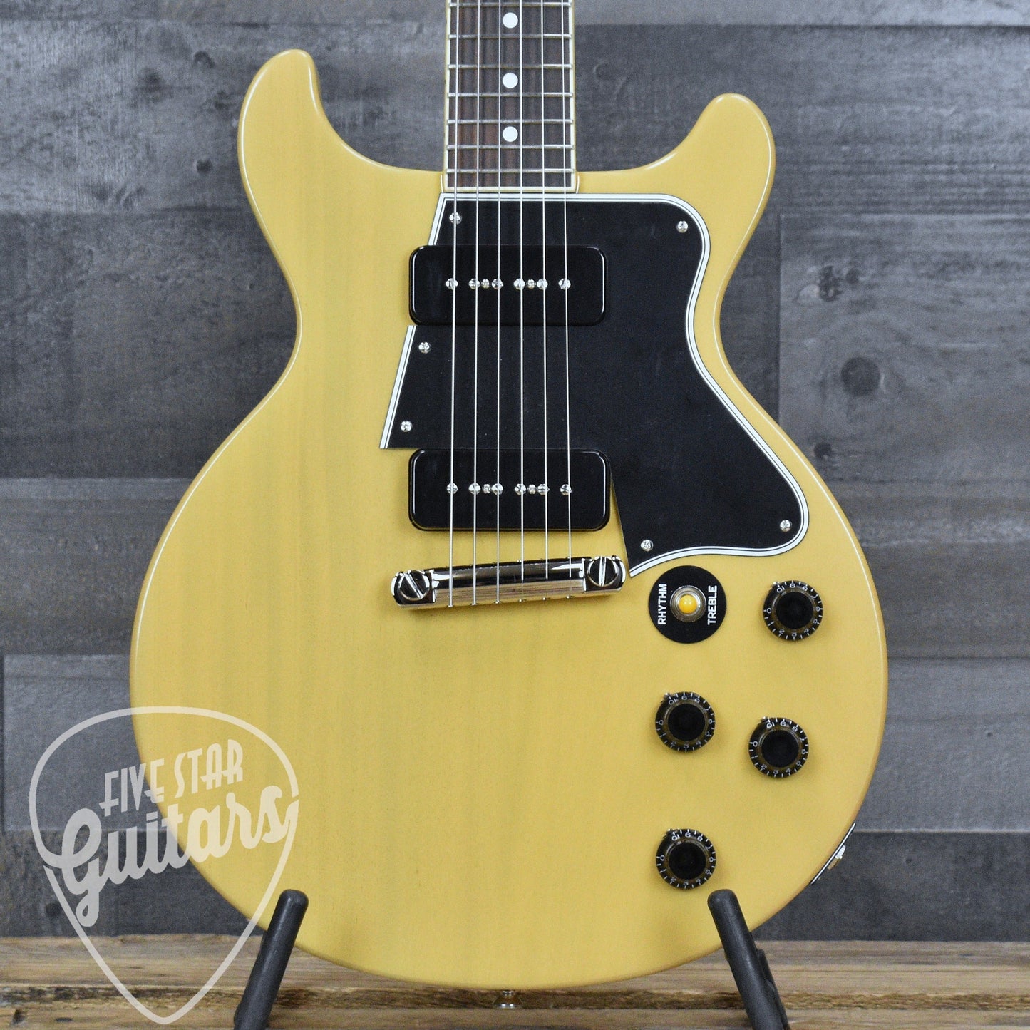 Epiphone 1960 Les Paul Special Double Cut Reissue - TV Yellow with Hardshell Case