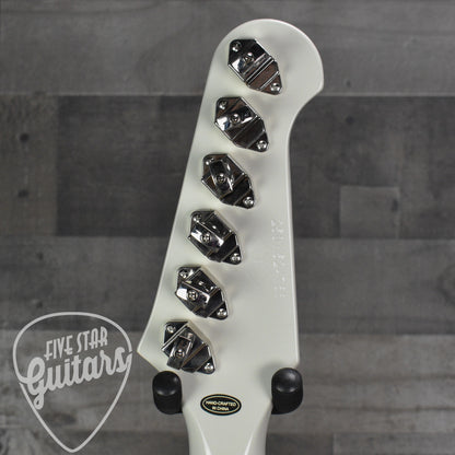 Epiphone 1963 Firebird V Maestro Vibrola Reissue - Polaris White with Hardshell Case