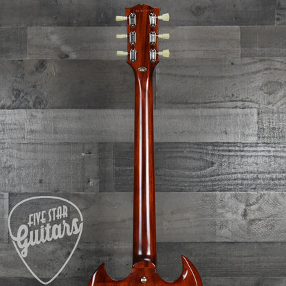 Epiphone 1964 SG Standard Maestro Vibrola Reissue - Cherry Red with Hardshell Case