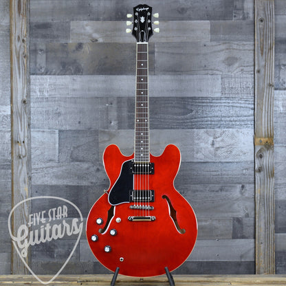 Epiphone ES-335 Left-Handed - Cherry with Gigbag