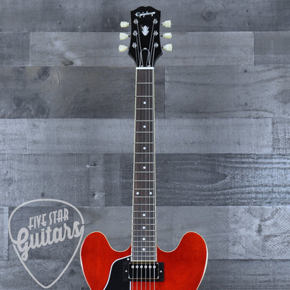 Epiphone ES-335 Left-Handed - Cherry with Gigbag